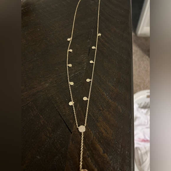 Gold Bolo Necklace - Picture 2 of 2